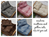 Newborn Mattress and pillow sets